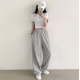 8月回饋優惠 ❤️預訂｜14色！兩長度！鬆緊腰運動棉寬褲