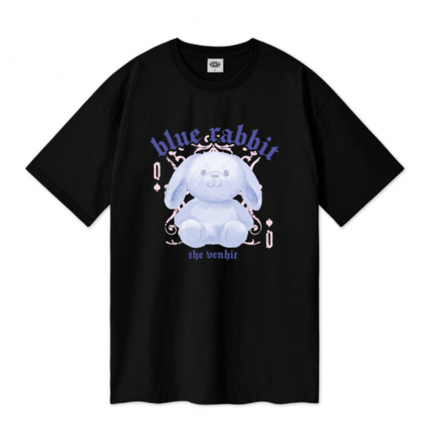 預訂｜VENHIT TRIBAL RABBIT OVERFIT T-SHIRT (男女可穿)