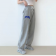 早秋預訂|ATHLETIC刺繡束腳鬆緊腰運動褲 早秋預訂|ATHLETIC刺繡束腳鬆緊腰運動褲