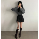 早秋預訂｜層疊開叉A字短裙