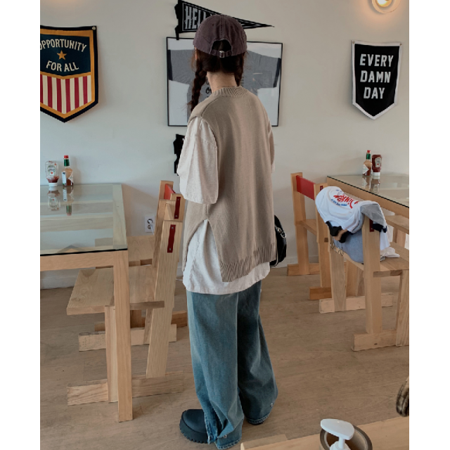 早秋預訂|鈕扣TWOWAY水洗牛仔寬褲 早秋預訂|鈕扣TWOWAY水洗牛仔寬褲