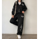 早秋預訂|Y2K風運動ZIPUP HOODIE外套連長褲SET 早秋預訂|Y2K風運動ZIPUP HOODIE外套連長褲SET