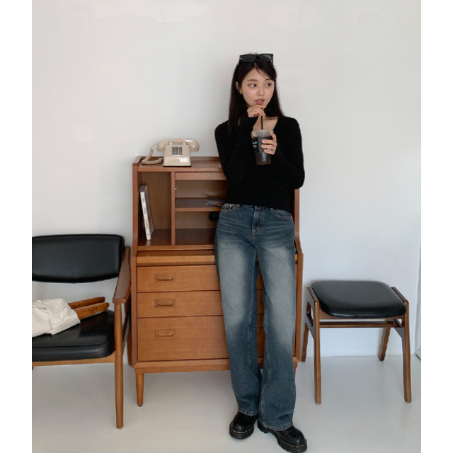 早秋預訂|必入日常四色水洗牛仔一字寬褲 早秋預訂|必入日常四色水洗牛仔一字寬褲