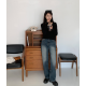 早秋預訂|必入日常四色水洗牛仔一字寬褲 早秋預訂|必入日常四色水洗牛仔一字寬褲
