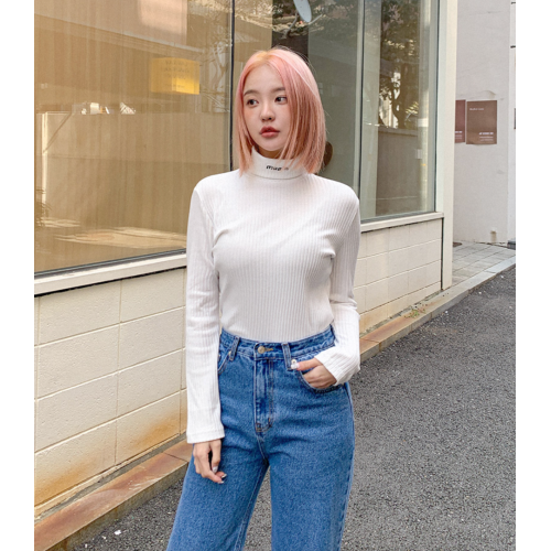 預訂｜MUAH STITCH TURTLENECK T-SHIRT (3 COLOR)