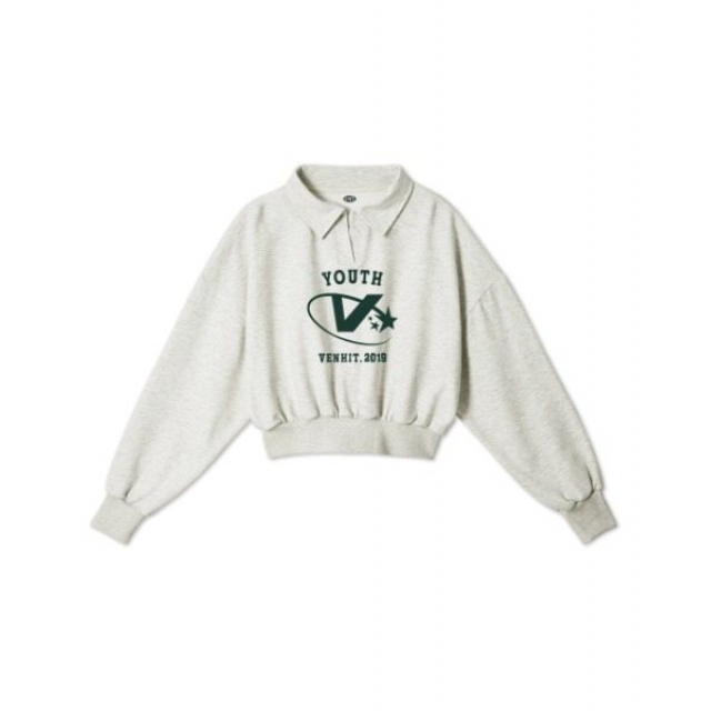 預訂｜VENHIT YOUTH CROP COLLAR SWEATSHIRT (3 COLOR)