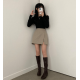 早秋預訂｜層疊開叉A字短裙