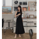 夏季預訂｜亞麻吊帶連身長裙