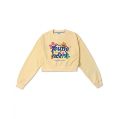 預訂｜VENHIT RETRO 009 CROP SWEATSHIRT (5 COLOR)