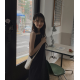 夏季預訂｜亞麻吊帶連身長裙
