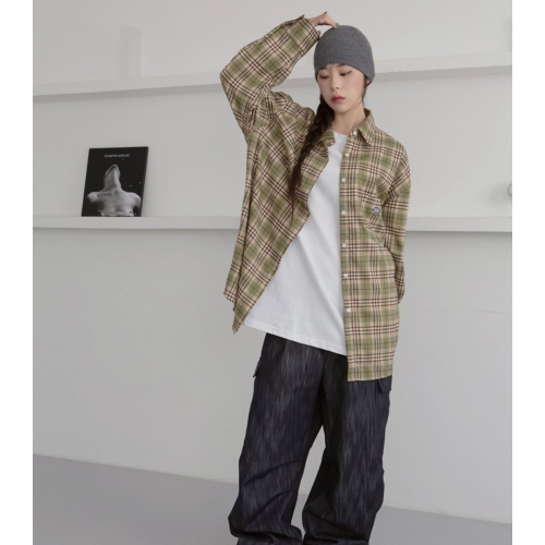 早秋預訂｜MUAHMUAH OVERFIT CHECK SHIRT (3 COLOR)