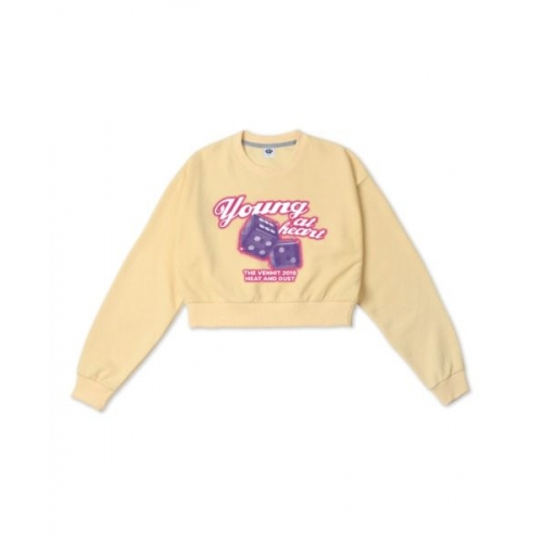 預訂｜VENHIT DICE CROP SWEATSHIRT (4 COLOR)