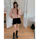早秋預訂|圓領澎澎鈕扣長袖上衣 早秋預訂|圓領澎澎鈕扣長袖上衣