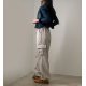 早秋預訂|燈芯絨鬆緊腰CARGO長褲 早秋預訂|燈芯絨鬆緊腰CARGO長褲