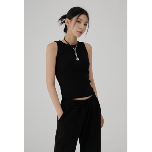 預訂｜ACOVER SNAP HENRY NECK SLEEVELESS (4 COLOR)