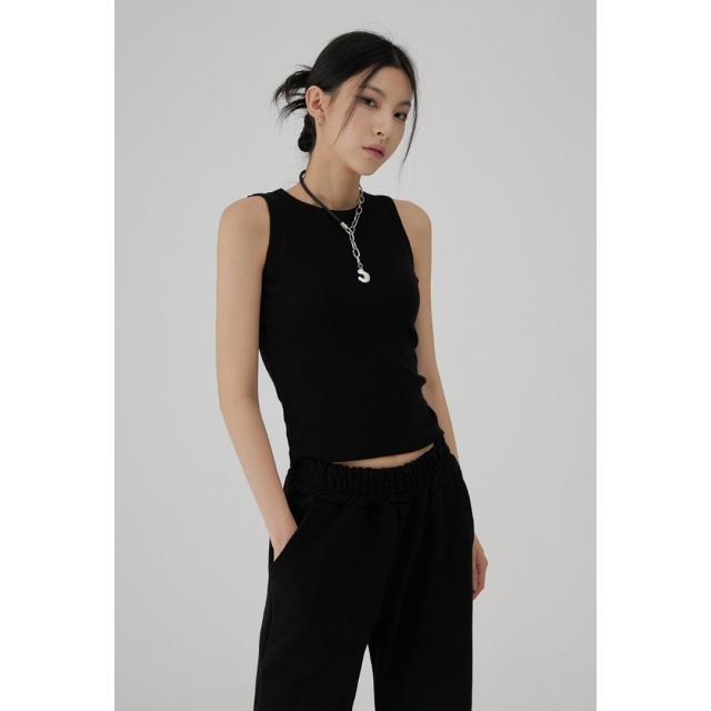 預訂｜ACOVER SNAP HENRY NECK SLEEVELESS (4 COLOR)