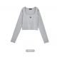 早秋預訂｜MUAHMUAH SQUARE NECK CROP LONG SLEEVE