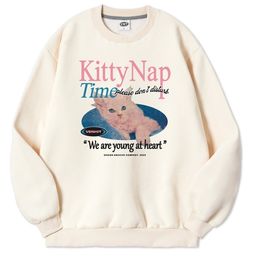 23FW 預訂｜VENHIT KITTY NAP SWEATSHIRT (4 COLOR)
