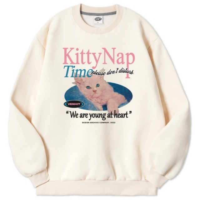 23FW 預訂｜VENHIT KITTY NAP SWEATSHIRT (4 COLOR)