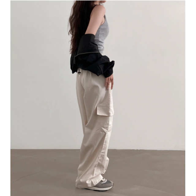 春季預訂｜ONE BUTTON CARGO PANTS (8 COLORS)