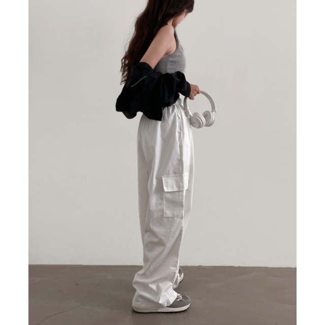 春季預訂｜ONE BUTTON CARGO PANTS (8 COLORS)