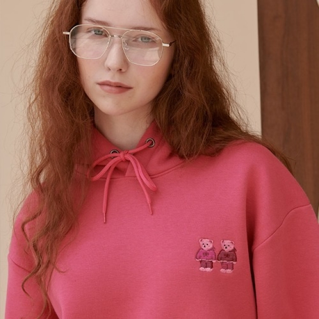 23F/W 預訂｜AMBLER RASCAL BEAR HOODIE (3 COLOR)