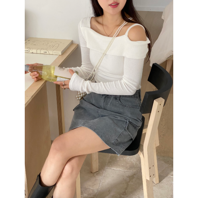 早秋預訂|4色A字CARGO牛仔短裙(S-2XL) 早秋預訂|4色A字CARGO牛仔短裙(S-2XL)