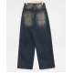 早秋預訂｜LINE VINTAGE WASHING DENIM WIDE PANTS