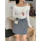 早秋預訂|4色A字CARGO牛仔短裙(S-2XL) 早秋預訂|4色A字CARGO牛仔短裙(S-2XL)