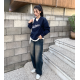 早秋預訂｜LINE VINTAGE WASHING DENIM WIDE PANTS