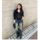早秋預訂｜LINE VINTAGE WASHING DENIM WIDE PANTS