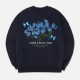 23F/W 預訂｜AMBLER BLUE BUTTERFLY SWEATSHIRT (2 COLOR)