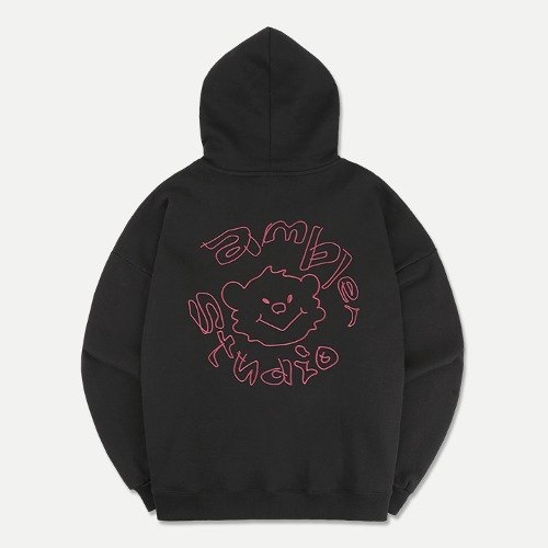 23F/W 預訂｜AMBLER RASCAL BEAR HOODIE (2 COLOR)