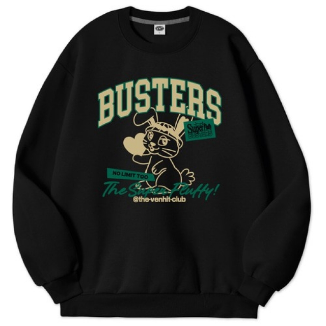 23FW 預訂｜VENHIT BUSTERS LOVE SWEATSHIRT (4 COLOR)