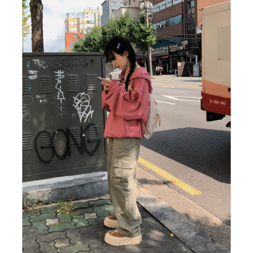 早秋預訂｜CARGO 鈕扣棉寬褲