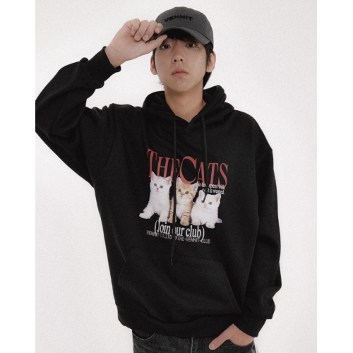 23FW 預訂｜VENHIT JOIN OUR CATS HOODIE (4 COLOR)