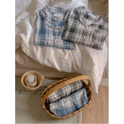 23F/W 預訂｜JUUNEEDU Us Tartancheck Pajamas (2 COLOR)