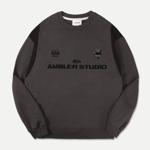 23F/W 預訂｜AMBLER SOCCER BEAR SWEATSHIRT (2 COLOR)