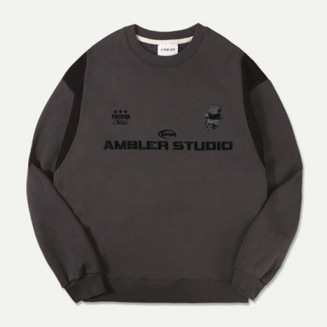 23F/W 預訂｜AMBLER SOCCER BEAR SWEATSHIRT (2 COLOR)