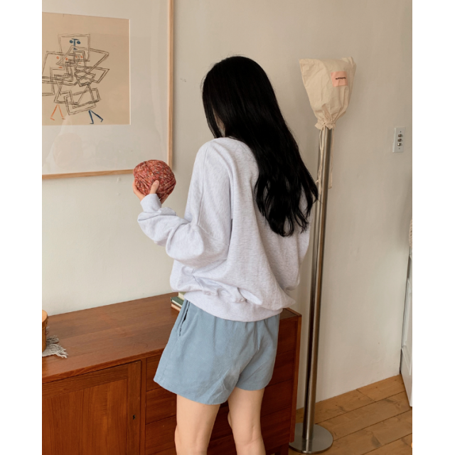 早秋預訂｜燈芯絨束腰短褲