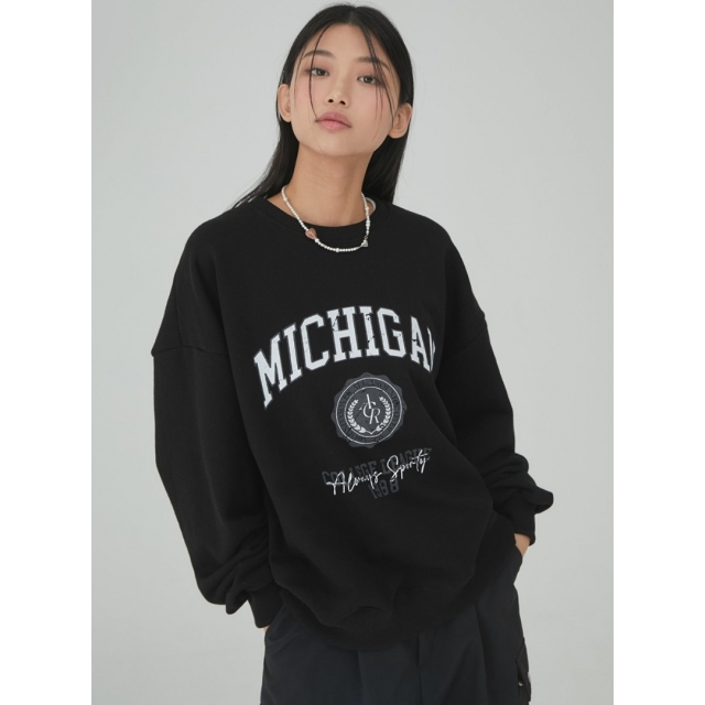 預訂｜ACOVER MICHIGAN COLLEGE LOGO SWEATSHIRT (3 COLOR)