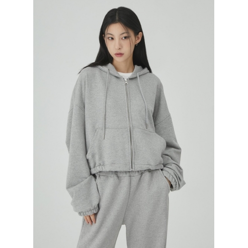預訂｜ACOVER FOUR SEASONS OVERFIT CROPPED HOODED ZIP-UP (2 COLOR)