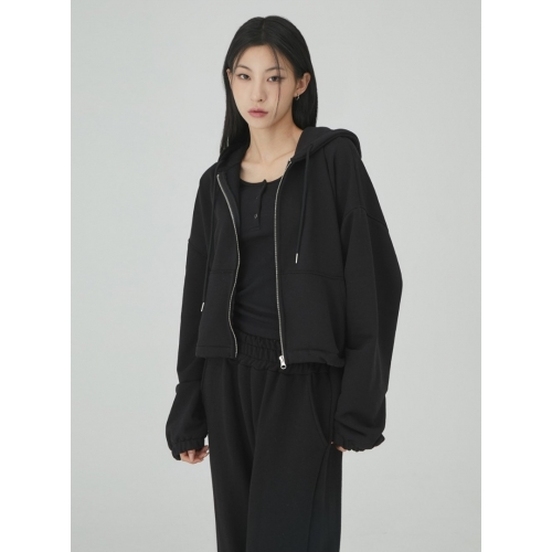 預訂｜ACOVER FOUR SEASONS OVERFIT CROPPED HOODED ZIP-UP (2 COLOR)