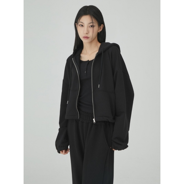 預訂｜ACOVER FOUR SEASONS OVERFIT CROPPED HOODED ZIP-UP (2 COLOR)