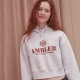 23F/W 預訂｜AMBLER EMO BEAR CROP HOODIE  ( COLOR)