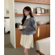 早秋預訂|針織百褶短傘裙 早秋預訂|針織百褶短傘裙