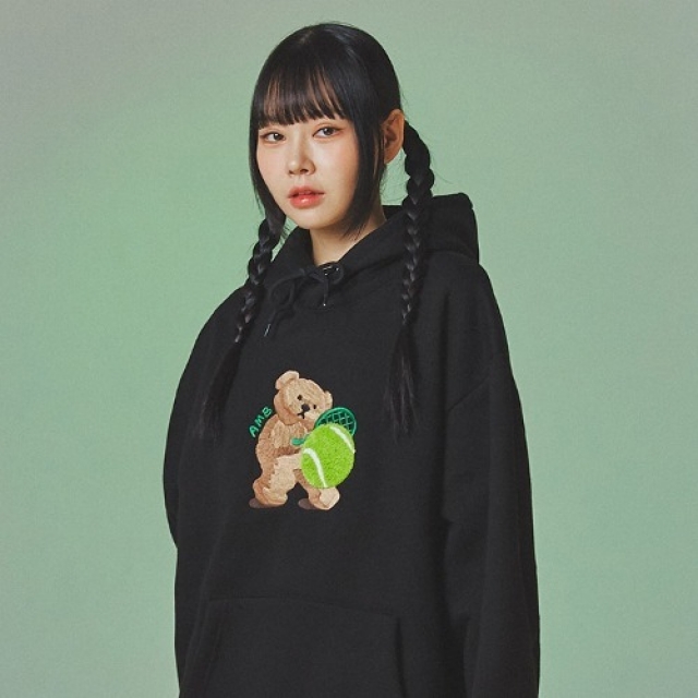23F/W 預訂｜AMBLER TENNIS BEAR HOODIE (2 COLOR)