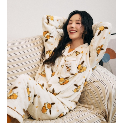 韓國代購｜預訂｜SPAO x Pokemon 伊貝睡衣SET