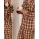 23F/W 預訂｜JUUNEEDU Article Check Pajamas (2 COLOR)