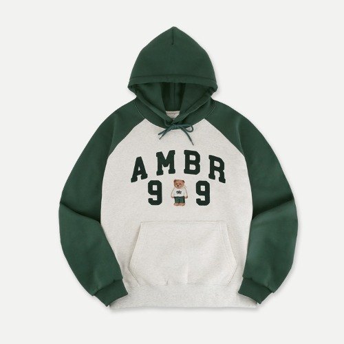 23F/W 預訂｜AMBLER 99 BEAR HOODIE (2 COLOR)